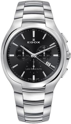 Edox Les Bemonts Ultra Slim Chronograph 10239 3 NIN