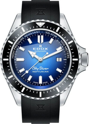 Edox SkyDiver Neptunian Automatic 80120 3NCA BUIDN