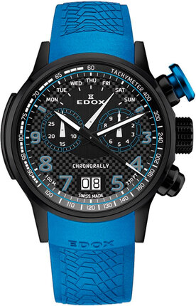 Edox Chronorally Chronograph 38001 TINNBU3 NIBU3