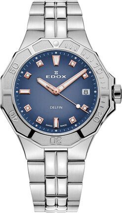 Edox Delfin Diver Date Lady 53020 3M BUDDR