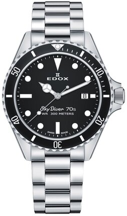 Edox SkyDiver 70s Date 53017 3NM NI