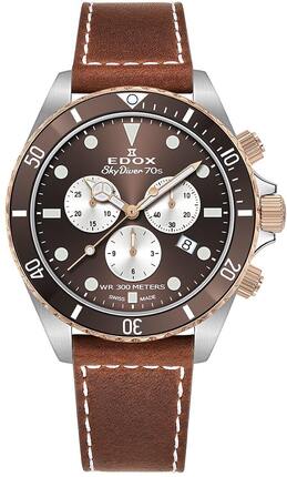 Edox SkyDiver 70s Chronograph 10238 357RBRC BRIA