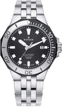 Edox Delfin Diver Date 53015 357NM NIN