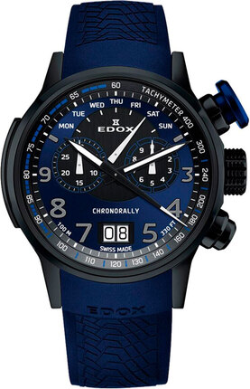 Edox Chronorally Chronograph 38001 TINNBUF3 BUF3