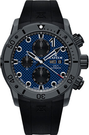 Edox CO-1 Carbon Chronograph Automatic 01125 CLNGN BUNN