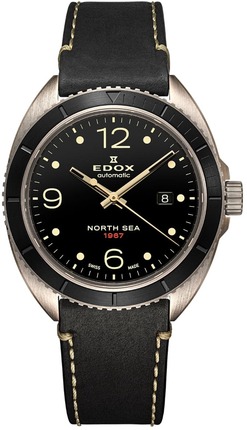 Edox North Sea 1967 Date Automatic 80118 BRN N67
